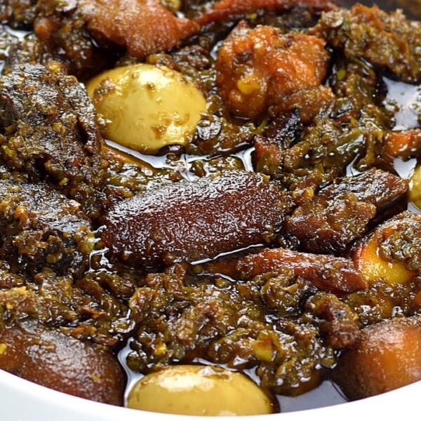 Ayamase (Ofada Sauce)